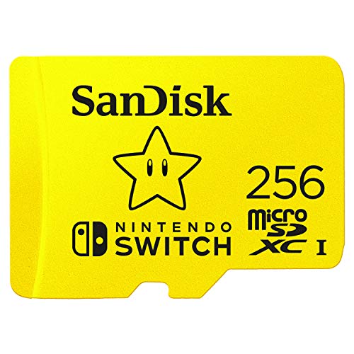SanDisk Carte microSDXC UHS-I pour Nintendo Switch 256 Go - 